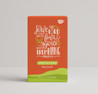 Bible Verse Tea "Serve The Lord" Green Tea With Mango
