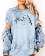 Fish for People Christian Comfort Colors Garment-Dyed T-Shirt – Discipleship Faith Graphic Tee
