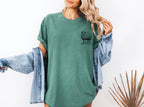 He left the 99 to find me Christian Garment Dyed T Shirt