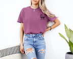 He left the 99 to find me Christian Garment Dyed T Shirt