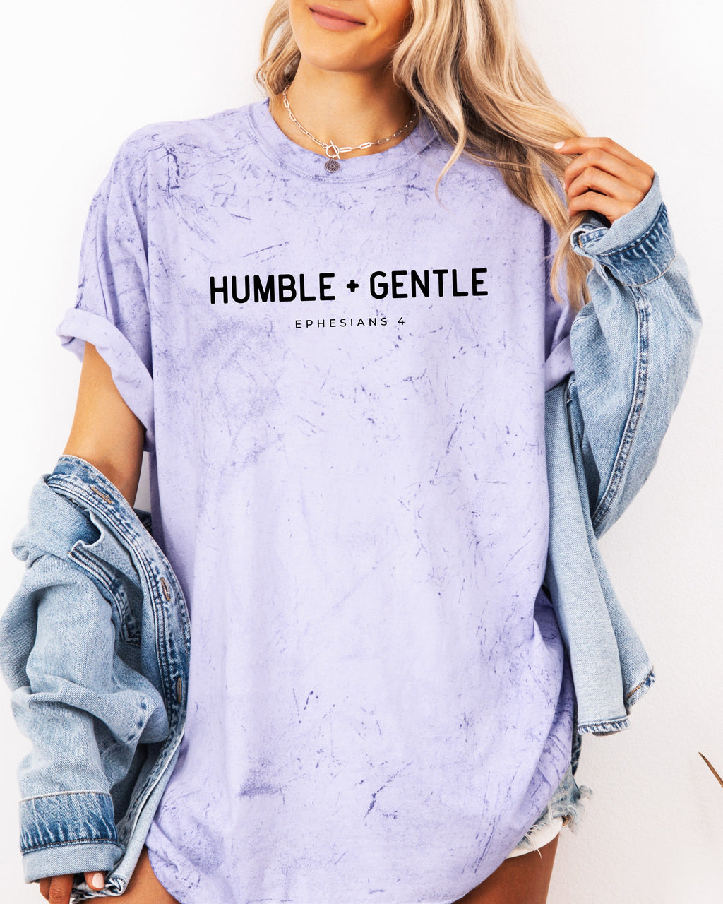 Humble & Gentle Christian Comfort Colors Garment Dyed T Shirt