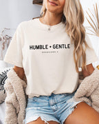 Humble & Gentle Christian Comfort Colors Garment Dyed T Shirt