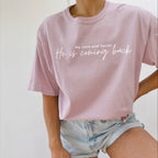 Jesus He is coming back Comfort Colors Christian T Shirt