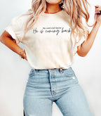 Jesus He is coming back Comfort Colors Christian T Shirt