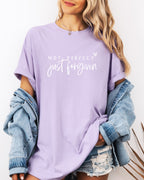 Not perfect Just Forgive Christian Comfort Colors Garment Dyed T Shirt