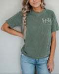 Wildflowers Comfort Colors Pocket T Shirt